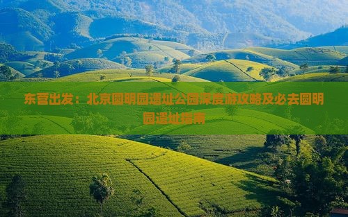 东营出发：北京圆明园遗址公园深度游攻略及必去圆明园遗址指南