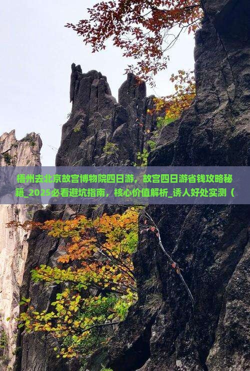 梧州去北京故宫博物院四日游