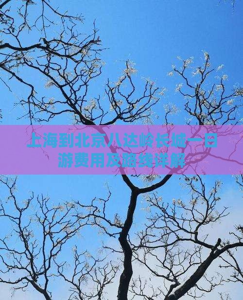 上海到北京八达岭长城一日游费用及路线详解