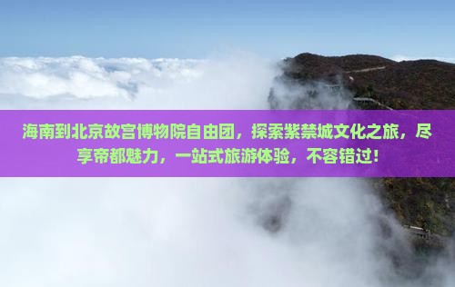 海南到北京故宫博物院自由团