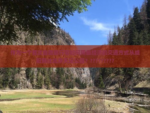 作为一个首次自助旅行宅如何用最经济的交通方式从咸阳前往北京天坛公园？?????????