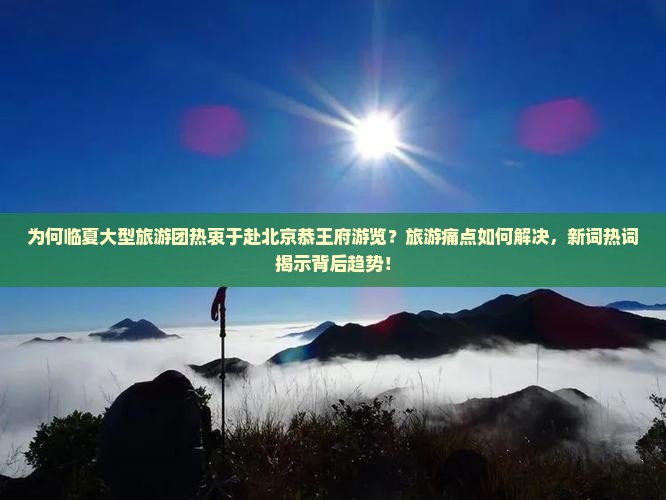 为何临夏大型旅游团热衷于赴北京恭王府游览？旅游痛点如何解决，新词热词揭示背后趋势！