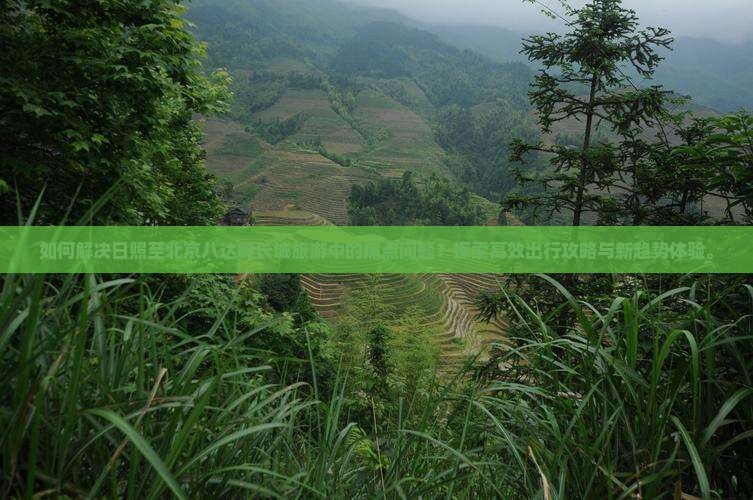 如何解决日照至北京八达岭长城旅游中的痛点问题？探索高效出行攻略与新趋势体验。
