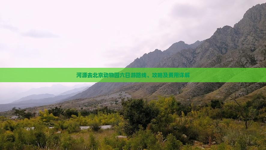 河源去北京动物园六日游路线、攻略及费用详解