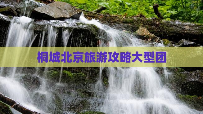 桐城去北京大型旅游团