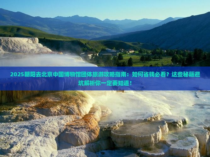 朝阳去北京中国国家博物馆团体旅游