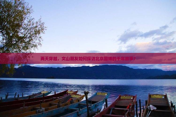 两天穿越，文山朋友如何探访北京国博的千年故事？