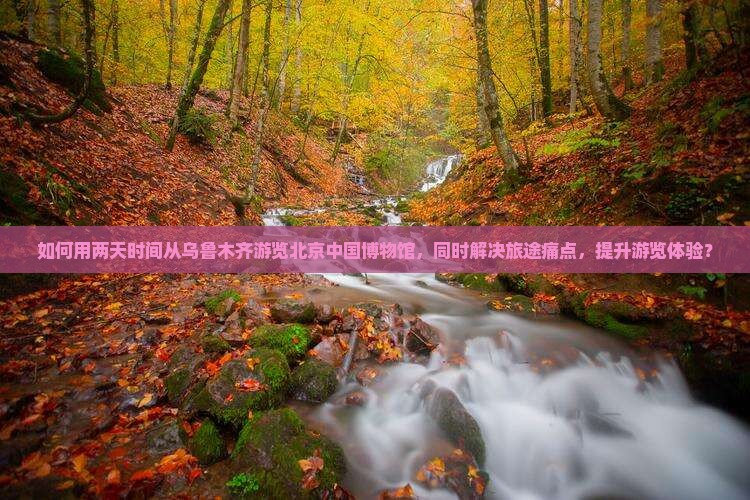 如何用两天时间从乌鲁木齐游览北京中国博物馆，同时解决旅途痛点，提升游览体验？