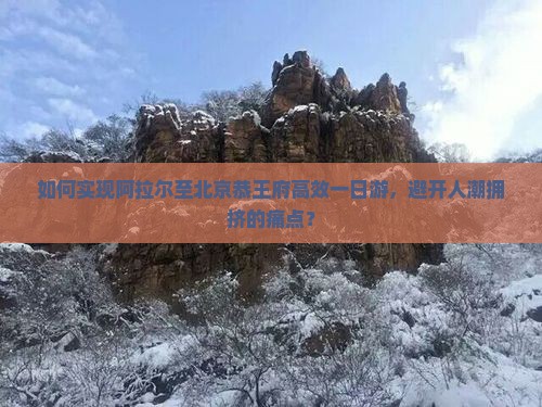如何实现阿拉尔至北京恭王府高效一日游，避开人潮拥挤的痛点？