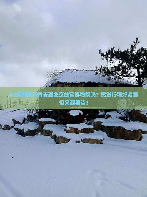 #3天能玩转昌吉到北京故宫博物院吗？感觉行程好紧凑但又超期待！