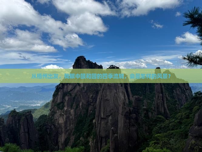 从梧州出发，我眼中颐和园的四季流转，会是怎样的风景？