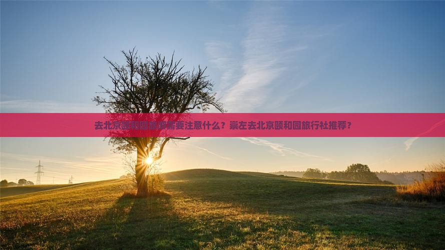 去北京颐和园旅游需要注意什么？崇左去北京颐和园旅行社推荐？