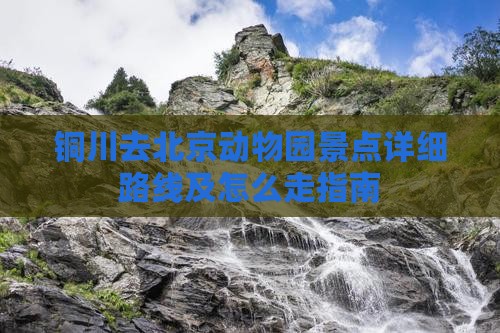 铜川去北京动物园景点详细路线及怎么走指南