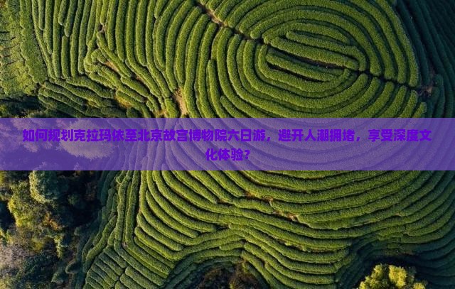 如何规划克拉玛依至北京故宫博物院六日游，避开人潮拥堵，享受深度文化体验？