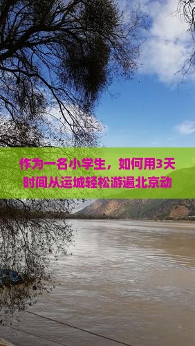 作为一名小学生，如何用3天时间从运城轻松游遍北京动物园的精彩角落？