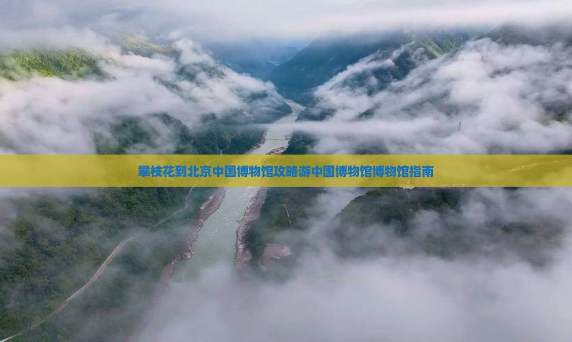 攀枝花到北京中国博物馆攻略游中国博物馆博物馆指南