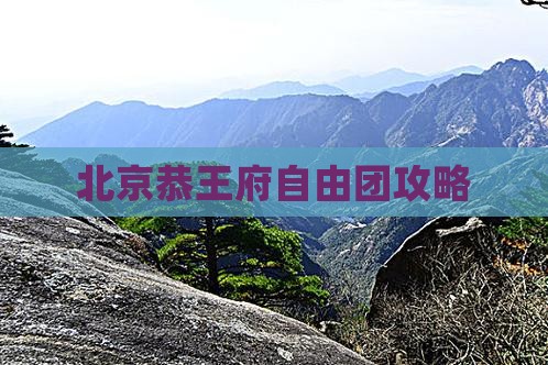 白山去北京恭王府自由团