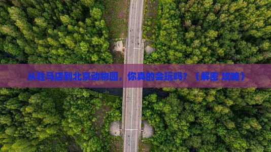 驻马店到北京动物园自由行