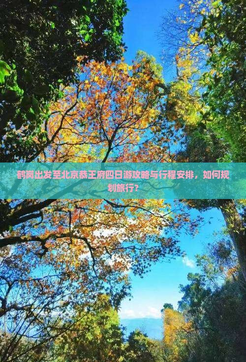 鹤岗出发至北京恭王府四日游攻略与行程安排，如何规划旅行？