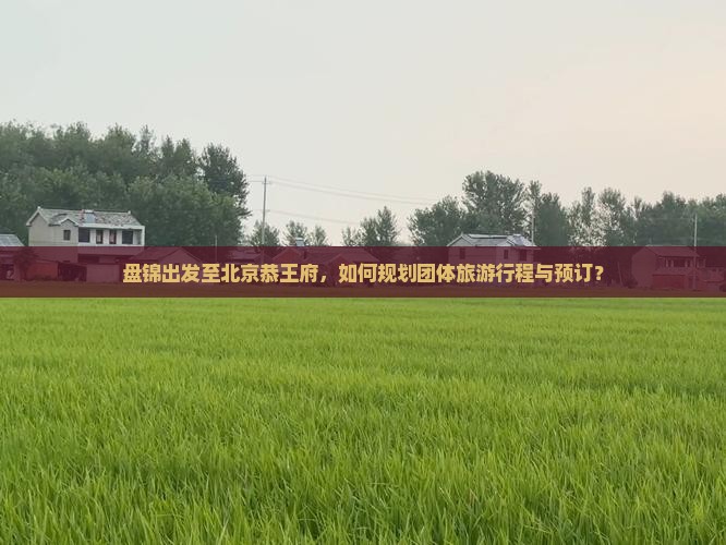 盘锦出发至北京恭王府，如何规划团体旅游行程与预订？