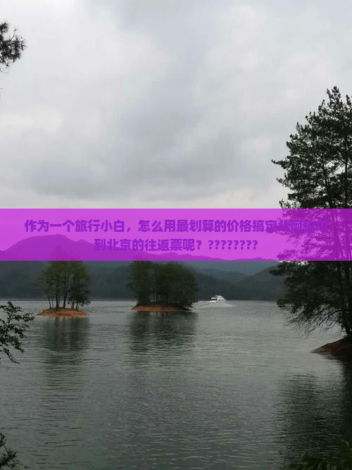作为一个旅行小白，怎么用最划算的价格搞定从阿拉尔到北京的往返票呢？????????