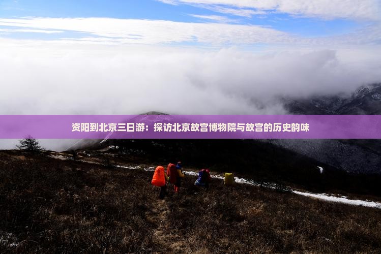 资阳到北京三日游：探访北京故宫博物院与故宫的历史韵味