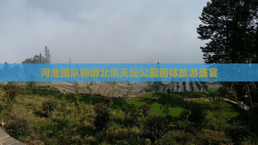 河池团队畅游北京天坛公园团体旅游盛宴