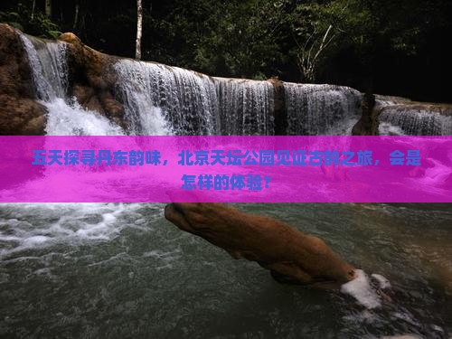 五天探寻丹东韵味，北京天坛公园见证古韵之旅，会是怎样的体验？