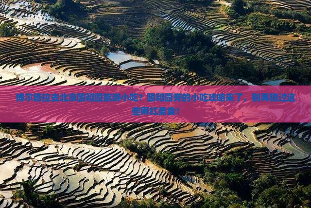 博尔塔拉去北京颐和园旅游小吃？颐和园旁的小吃攻略来了，别再错过这些网红美食！