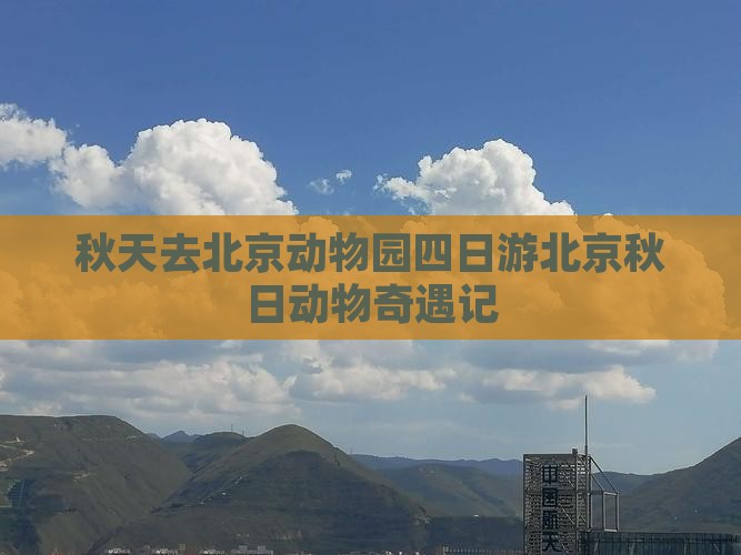 秋天去北京动物园四日游