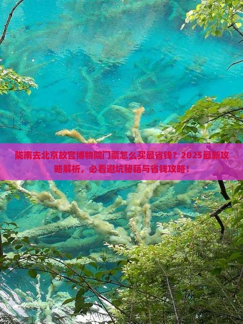 陇南去北京故宫博物院门票