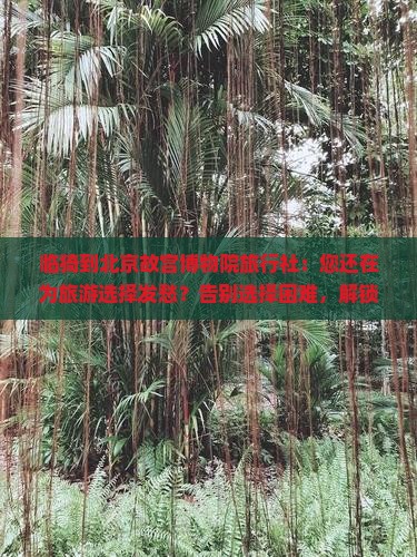 临猗到北京故宫博物院旅行社