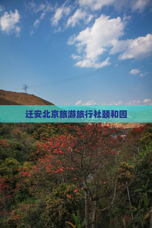 迁安去北京颐和园旅行社
