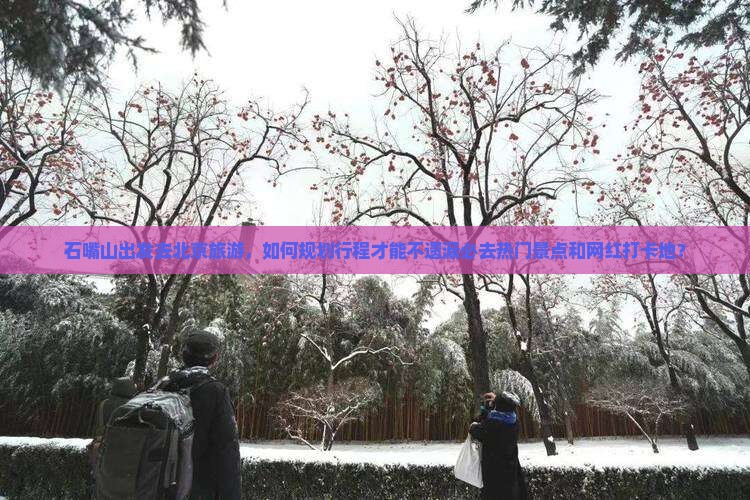 石嘴山出发去北京旅游，如何规划行程才能不遗漏必去热门景点和网红打卡地？
