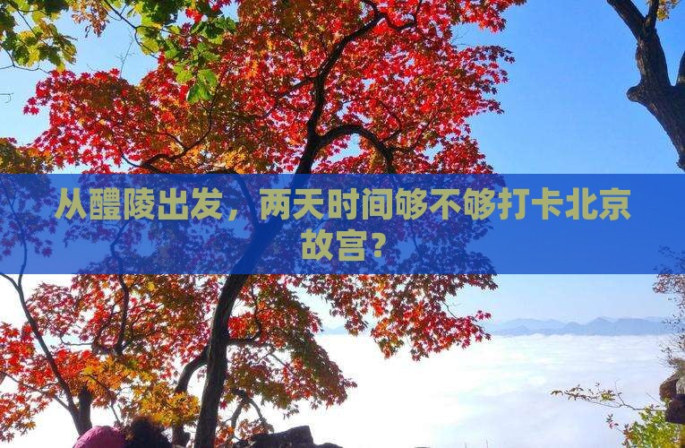 醴陵到北京故宫博物院二日游