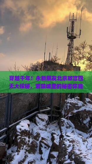永新去北京故宫博物院四日游