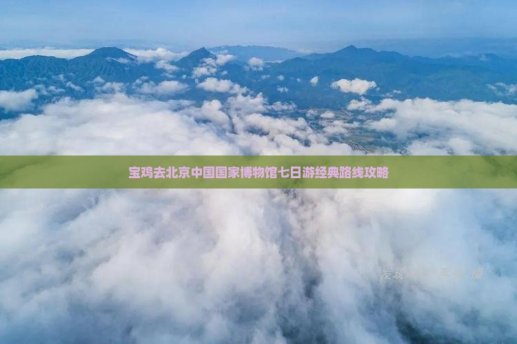 宝鸡去北京中国国家博物馆七日游