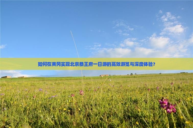 黄冈到北京恭王府一日游