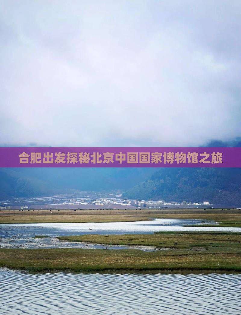 合肥到北京中国国家博物馆个人游
