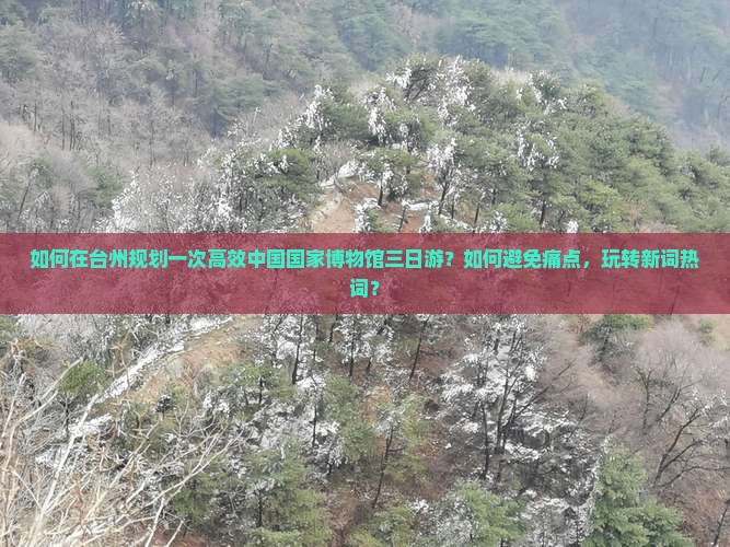 台州去北京中国国家博物馆三日游