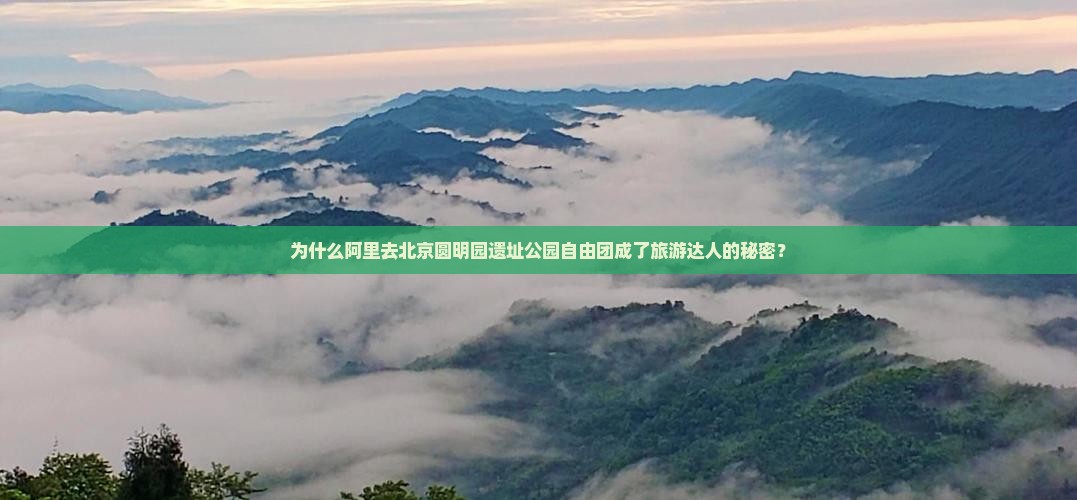 阿里去北京圆明园遗址公园自由团