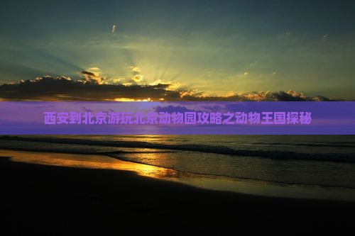 西安到北京动物园哪里玩