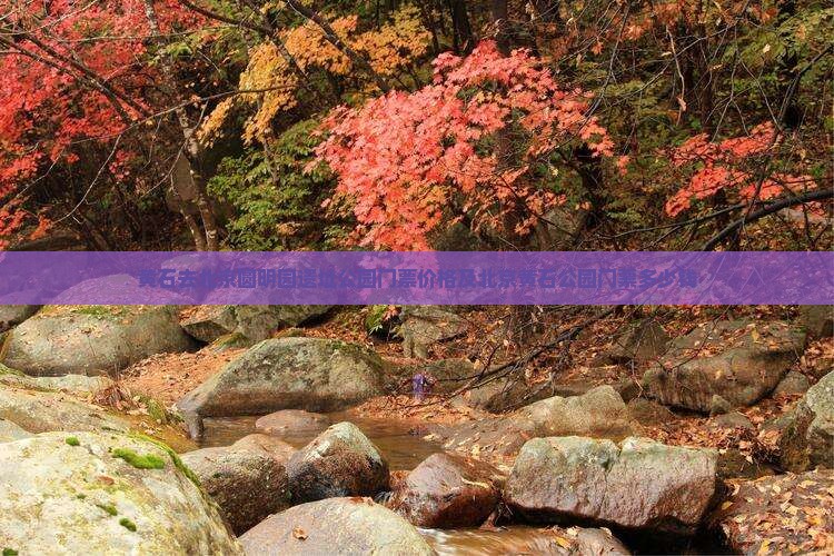 黄石去北京圆明园遗址公园门票
