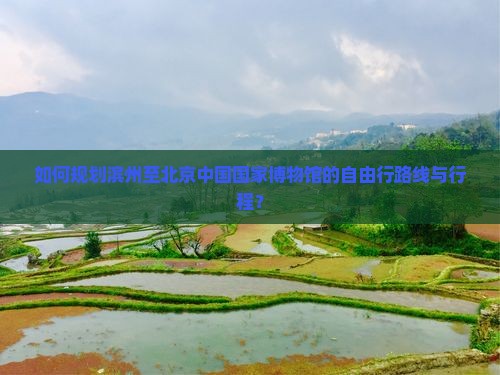 滨州到北京中国国家博物馆自由行