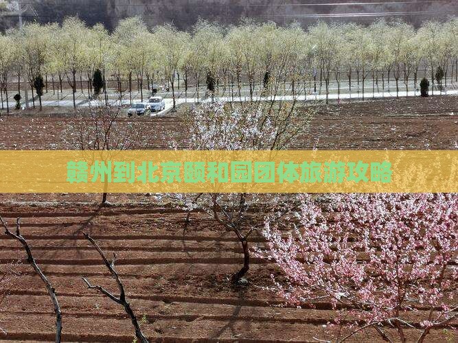 赣州到北京颐和园团体旅游