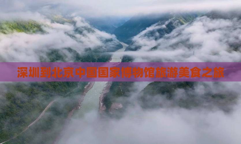深圳到北京中国国家博物馆旅游小吃