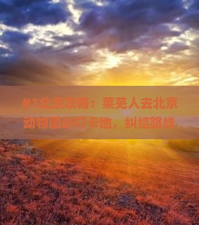 莱芜去北京动物园必去地 莱芜去北京动物园必去地