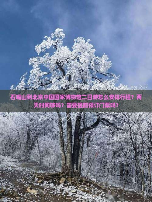 石嘴山到北京中国国家博物馆二日游