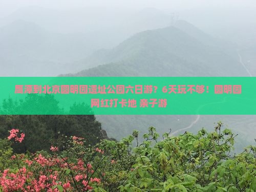 鹰潭到北京圆明园遗址公园六日游