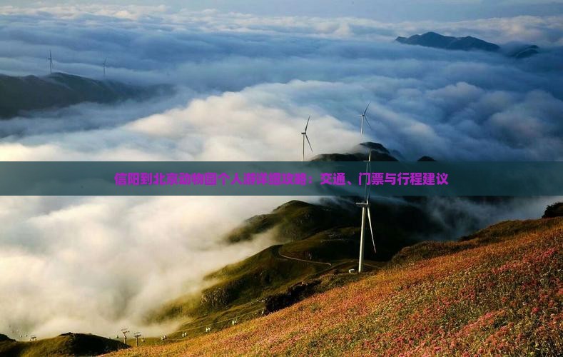 信阳到北京动物园个人游